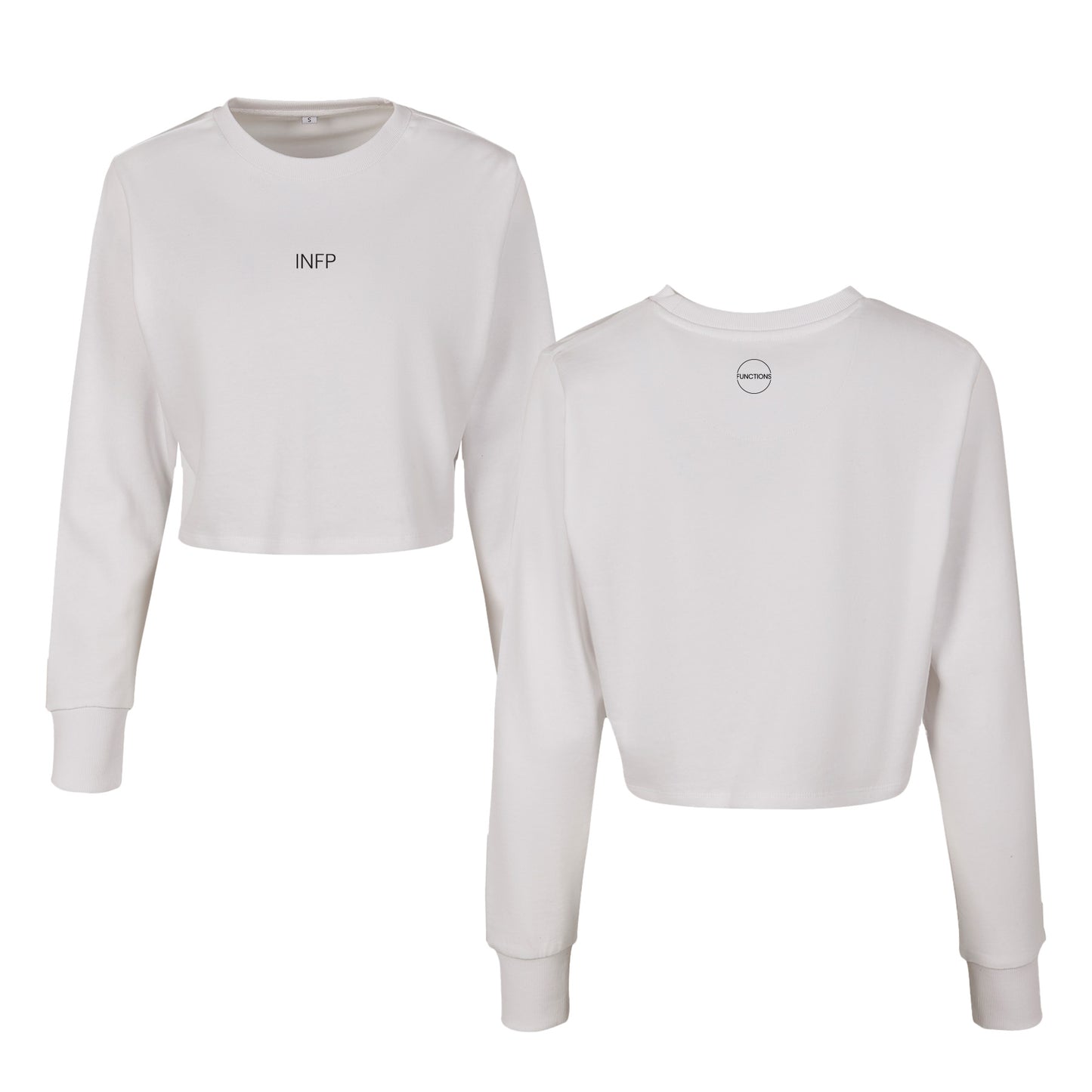 LADIES CROPPED CREW - ENFJ