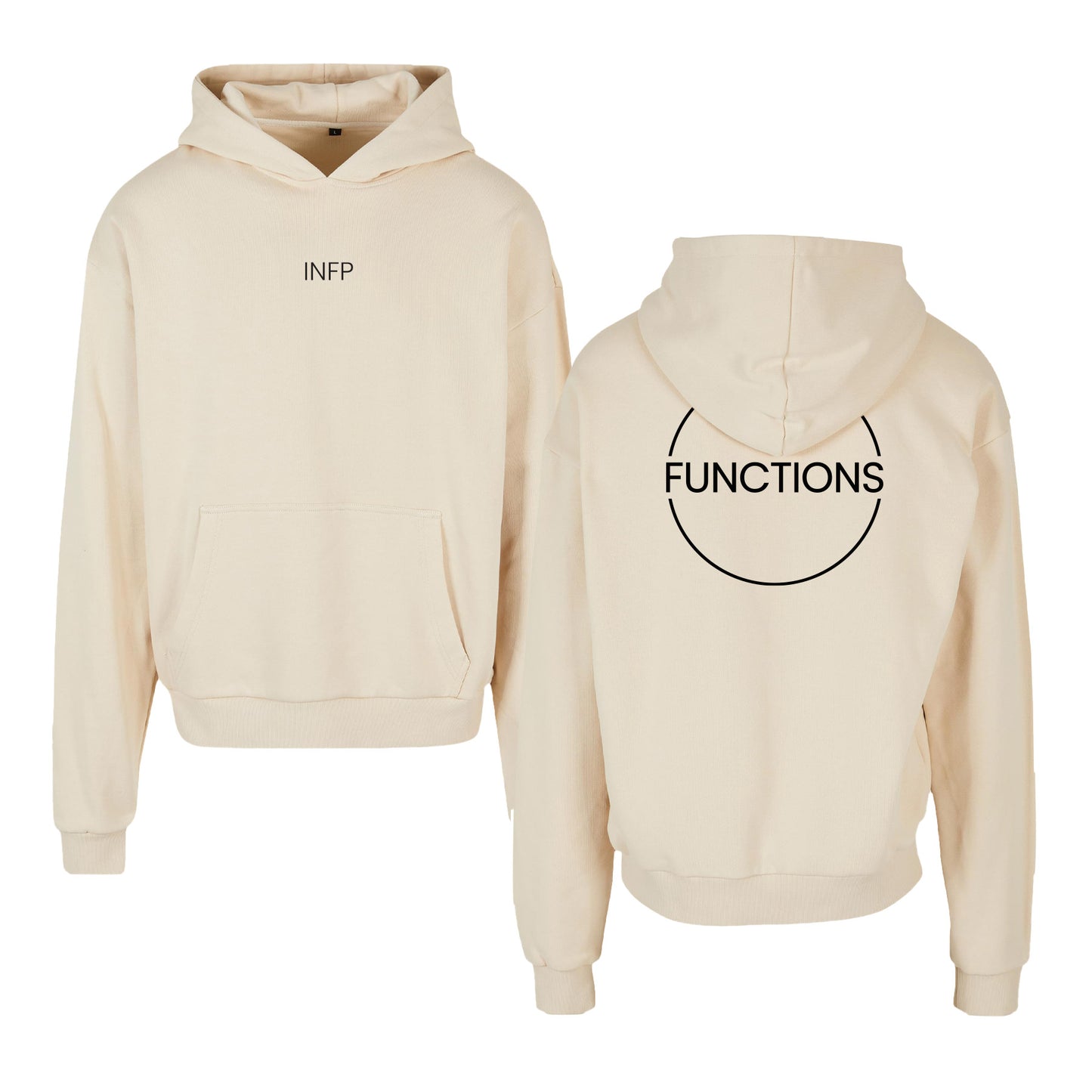 MEN'S HEAVY COTTON HOODY - ISFJ