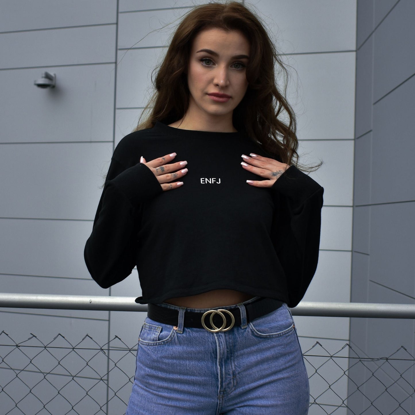 LADIES CROPPED CREW - ESFP